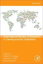 International Review Research in Developmental Disabilities