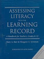 Assessing Literacy with the Learning Record