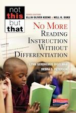 No More Reading Instruction Without Differentiation