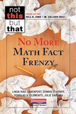 No More Math Fact Frenzy