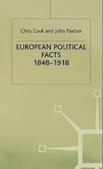 European Political Facts, 1848-1918