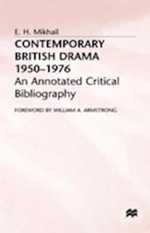 Contemporary British Drama 1950–1976