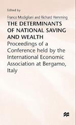 The Determinants of National Saving and Wealth