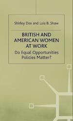 British And American Women At Work