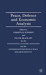 Peace, Defence and Economic Analysis