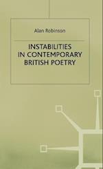 Instabilities in Contemporary British Poetry