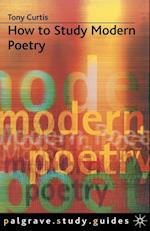 How to Study Modern Poetry