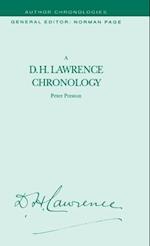 A D.H. Lawrence Chronology