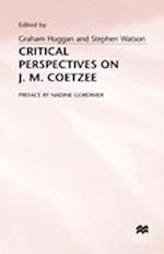 Critical Perspectives on J. M. Coetzee