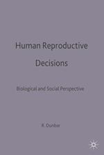 Human Reproductive Decisions