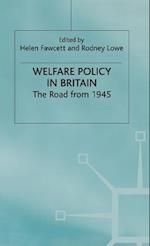 Welfare Policy in Britain