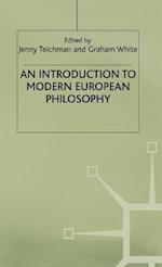 An Introduction to Modern European Philosophy