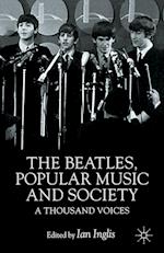 The Beatles, Popular Music and Society