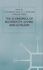 Economics of Reciprocity, Giving and Altruism