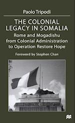 The Colonial Legacy in Somalia