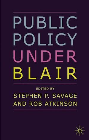 Public Policy under Blair