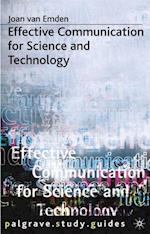 Effective Communication for Science and Technology