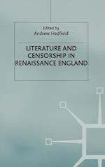 Literature and Censorship in Renaissance England