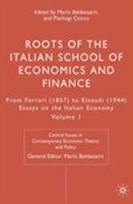 Roots of the Italian School of Economics and Finance