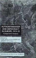 Authoritarianism and Democracy in Europe, 1919-39