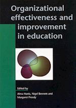 Organizational Effectiveness and Improvement in Education