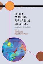 Special Teaching for Special Children? Pedagogies for Inclusion
