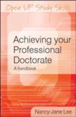 Achieving your Professional Doctorate