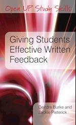 Giving Students Effective Written Feedback