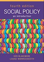 Social Policy: An Introduction