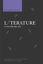 The Essentials of Literature in English, pre-1914
