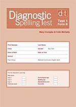 Diagnostic Spelling Test 1, Form B (Pk10)