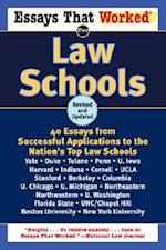 Essays That Worked for Law Schools