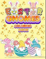 Easter Gnomes Coloring Book
