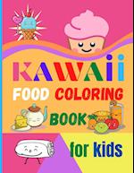 Kawaii Food Coloring Book for Kids