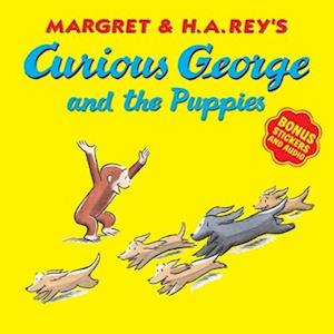 Curious George and the Puppies (with Bonus Stickers and Audio)