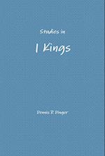 Studies in 1 Kings