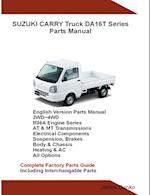 Suzuki Carry Truck Da16t Series Parts Manual