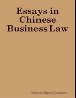 Essays in Chinese Business Law