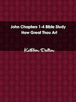 John Chapters 1-4 Bible Study    How Great Thou Art
