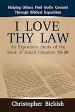 I Love Thy Law