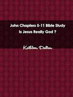 John Chapters 5-11 Bible Study   Is Jesus Really God?