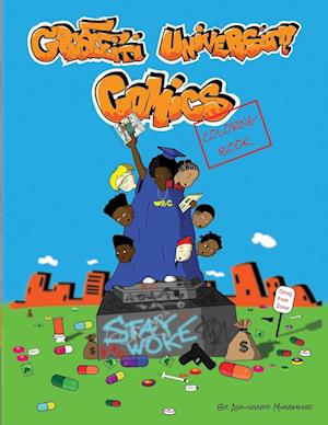 Graffiti University Comics Coloing Book