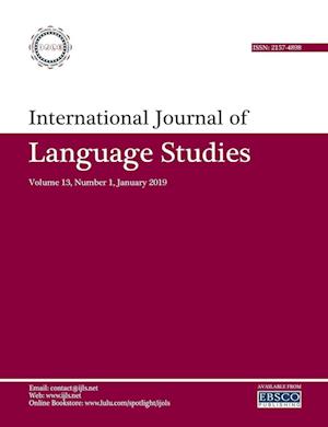 International Journal of Language Studies (IJLS) - volume 13(1)