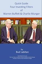 Quick Guide to the Four Investing Filters of Warren Buffett and Charlie Munger