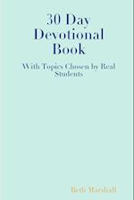 30 Day Devotional Book for Students 