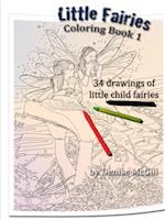 Little Fairies Coloring Book 1