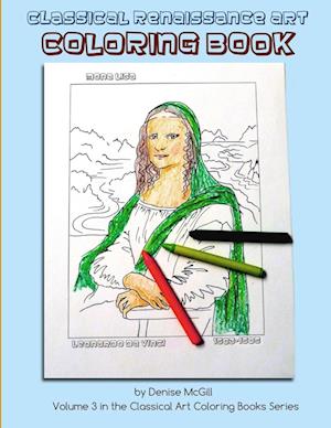 Classical Renaissance Art Coloring Book