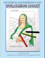 Classical Renaissance Art Coloring Book 