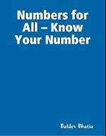 Numbers for All - Know Your Number