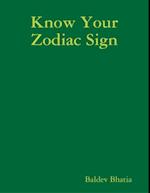 Know Your Zodiac Sign